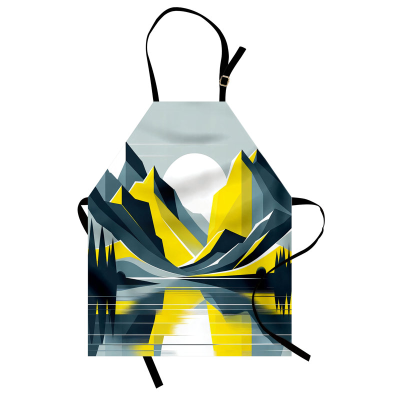 No Pattern Bib Apron