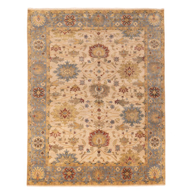 Jules Serapi Beige, Ivory Rug 7'10" x 9'10"