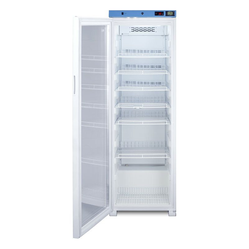 EQtemp 24" Wide Upright Healthcare Refrigerator, Left Handed