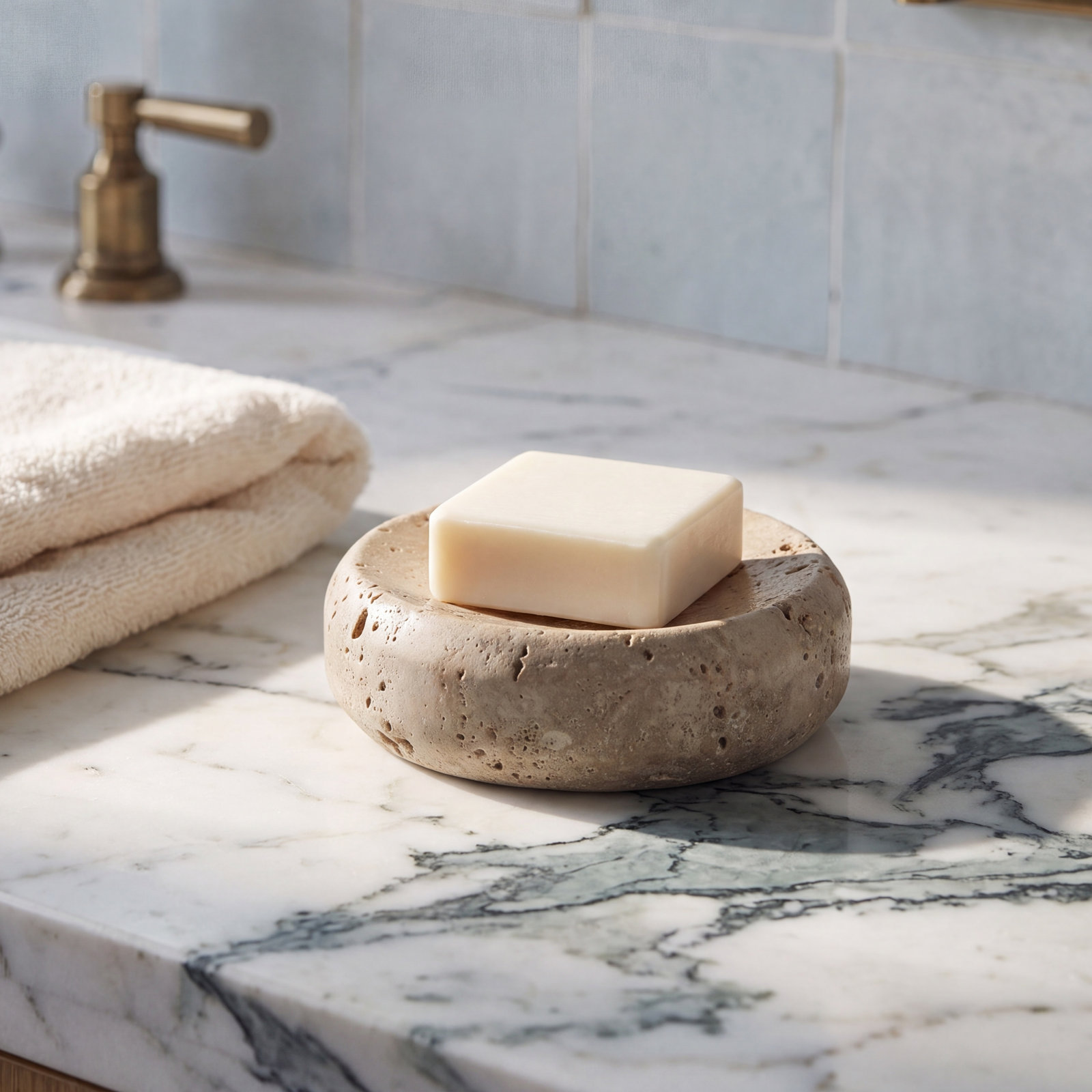 Austin Marble Soap Dish