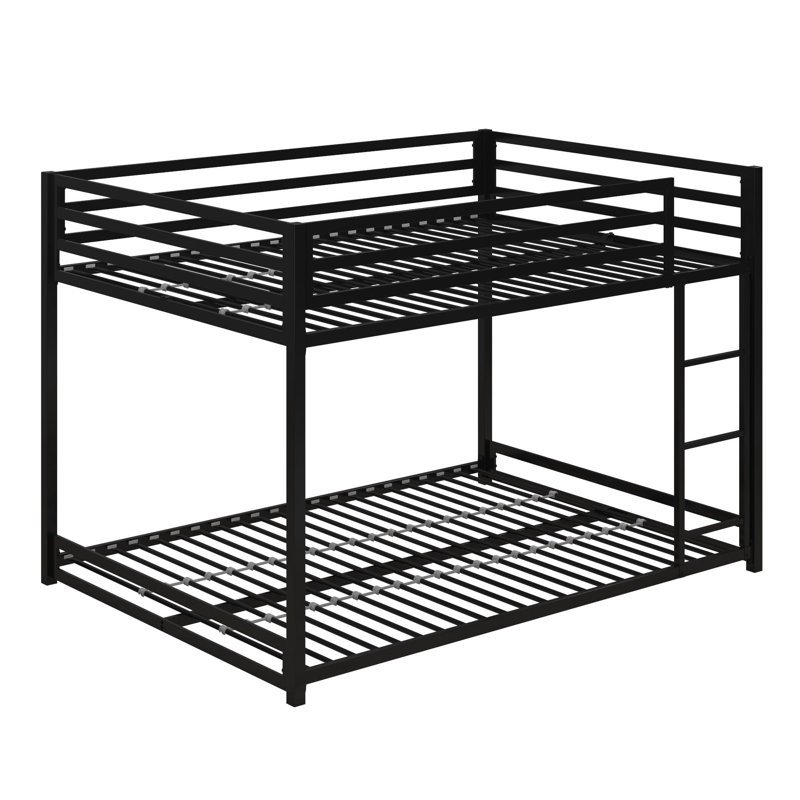 Lit superposé standard Eastfield par Isabelle & Max ™, Noir, Lit superposé double sur double