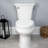 Linden Elongated Slow Close Toilet Seat, Non Slip Heavy Duty Wood, Easy Install, White