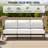 2-Piece Aluminum Outdoor Lounge Chair With Olefin Fabric Cushion-1295007244
