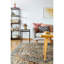 Tapis rectangulaire contemporain, transitionnel, oriental, texturé et vieilli 7 pi 10 po x 10 pi 10 po