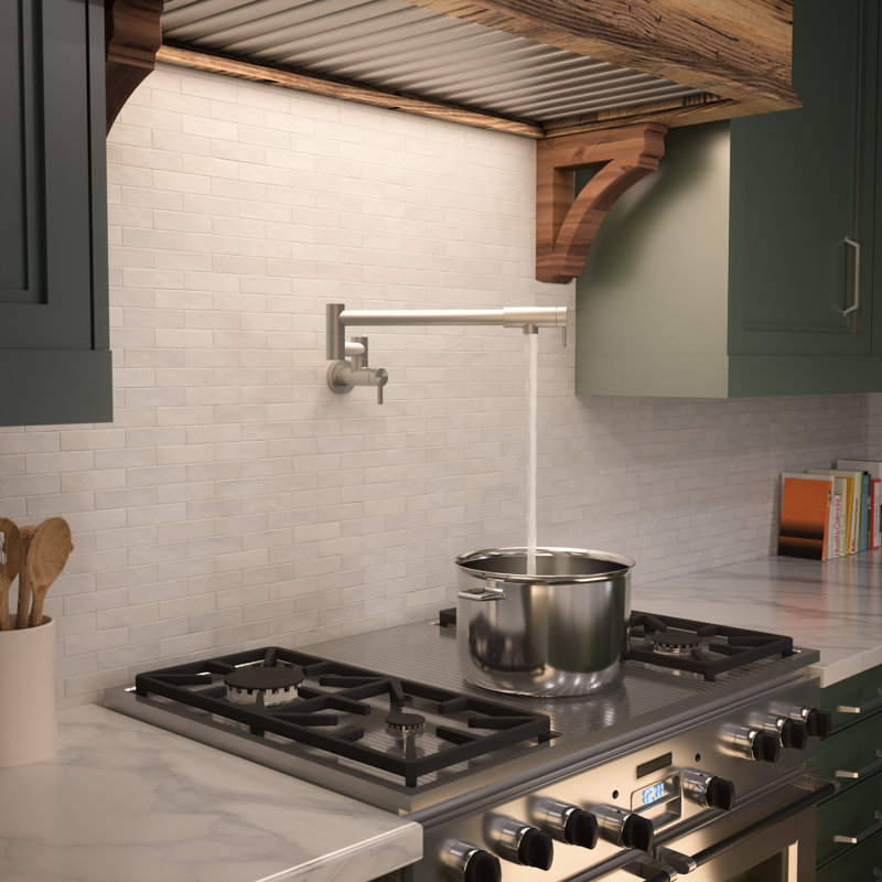 Robinet remplisseur hansgrohe en acier inoxydable optique, Stainless Steel
