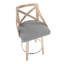 Tabouret de bar pivotant 29,5 po Arabelle-92191516