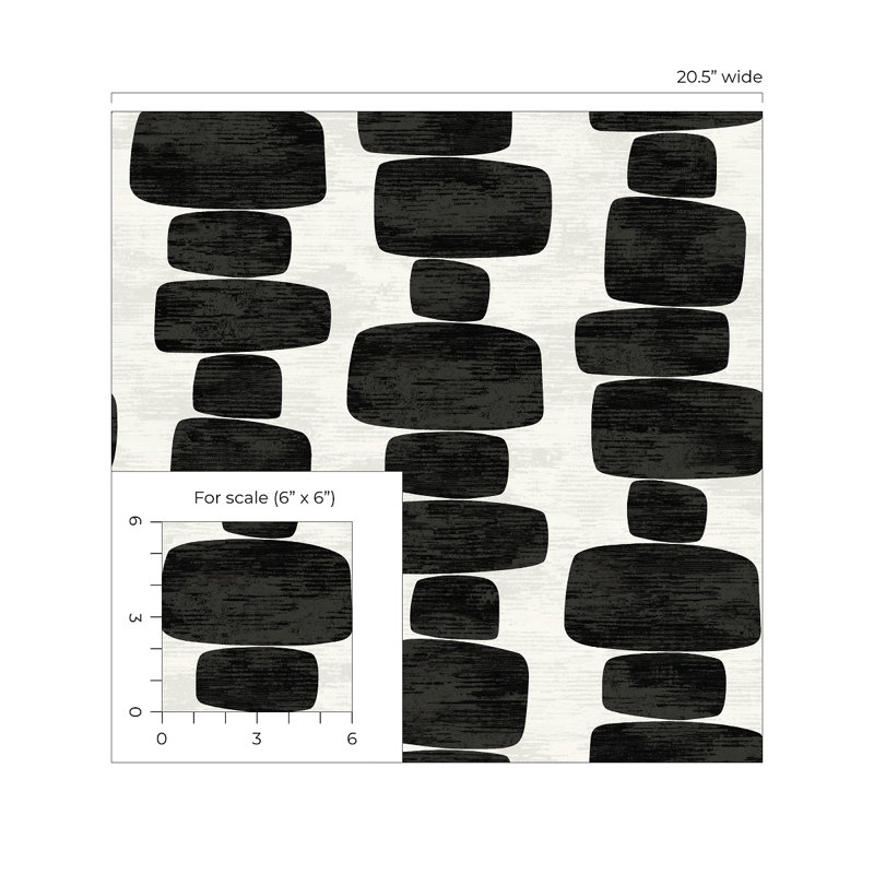 Papier peint adhésif Stacy Garcia Home, Gris