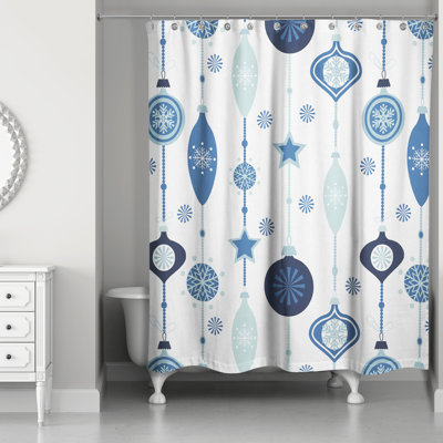 Rideau de douche simple Nannette