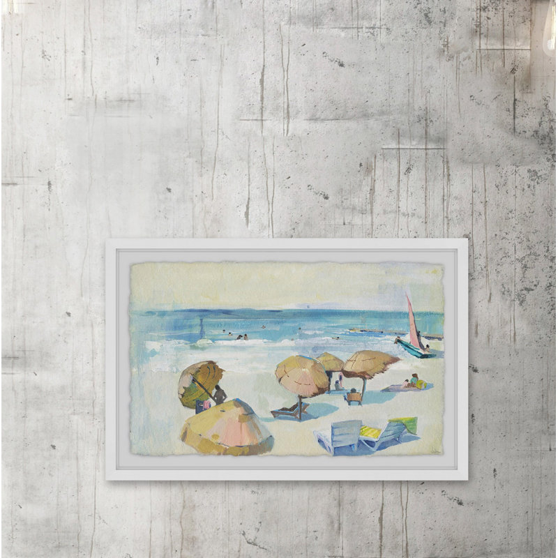 Summer Day by Marmont Hill - Single Picture Frame Painting, 30 cm H x 46 cm W x 4 cm D