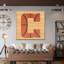 «Basketball C Alphabet» sur toile-1234631515