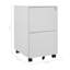 VidaXL Classeur rectangulaire en acier-874040458