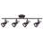 Fedler 29'' 4 -Light Fixed Track Track Kit with Dimmable and Adjustable Head-1975770028