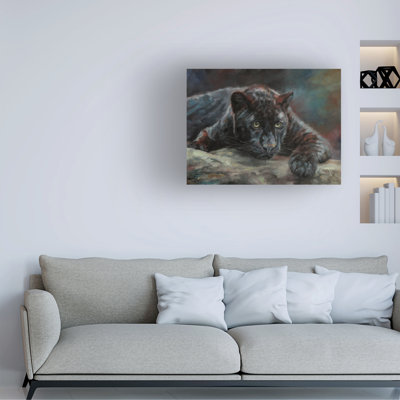 «David Stribble Black Panther», art sur toile