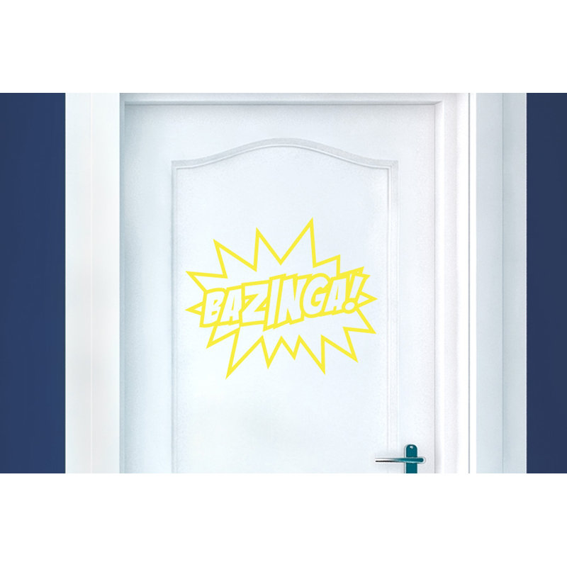 Wall Decal, Bright Yellow