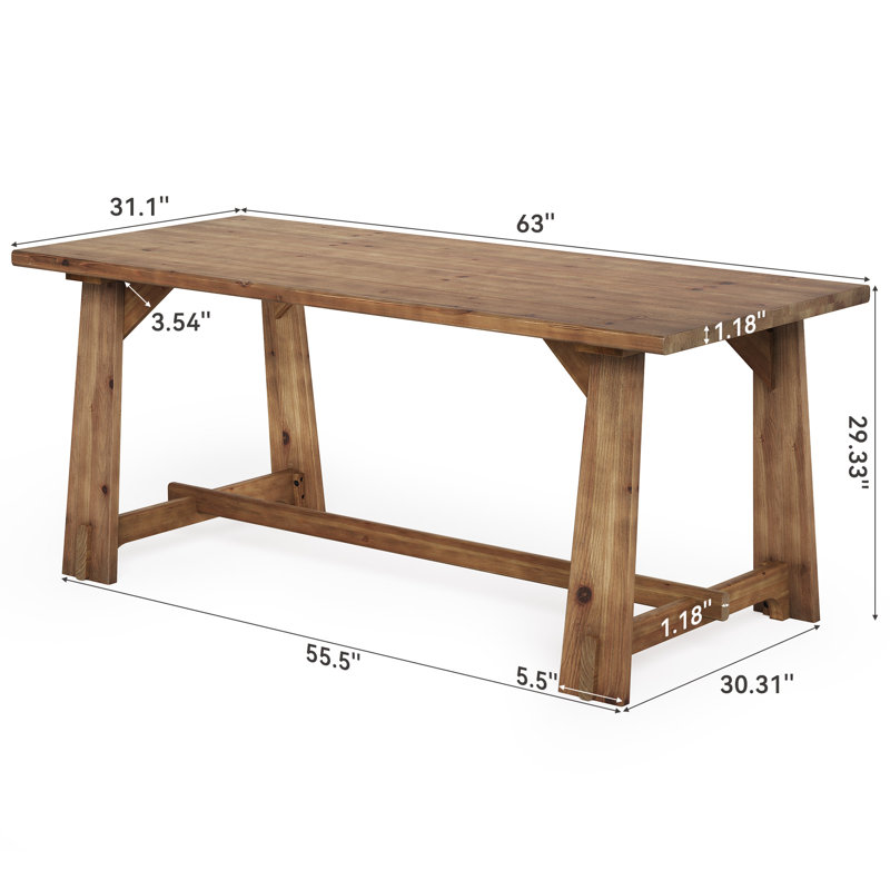 Solid Wood Dining Table