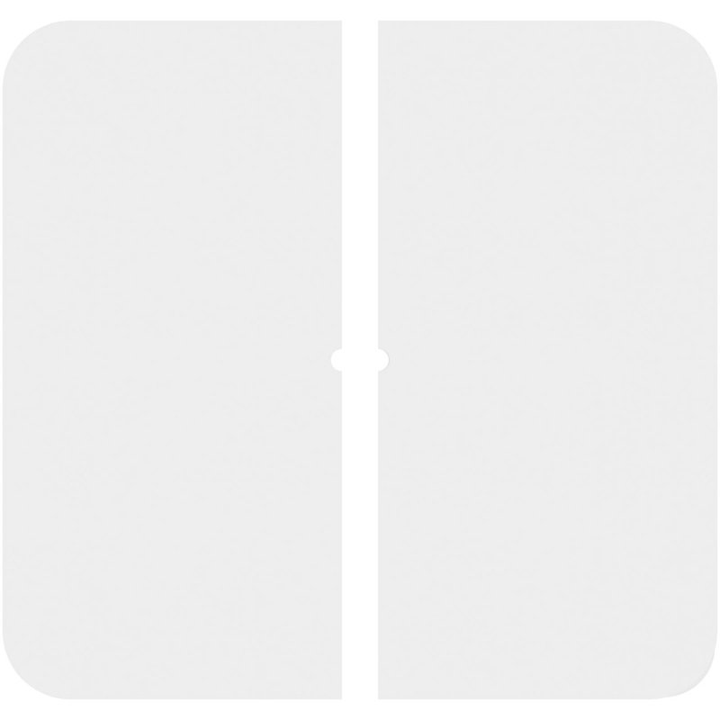 Médaillon de plafond contemporain en PVC Lucan, H 1 po x l 36 po x P 36 po