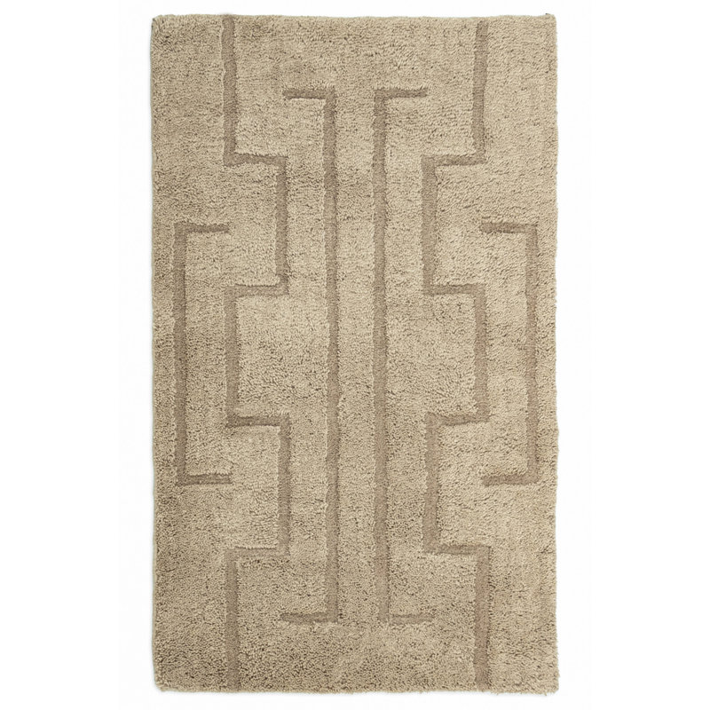 Tapis en laine Gearhart, Rectangulaire 3 pi x 5 pi