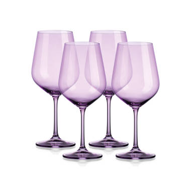 Pavilion Sheer-rim Stemless Wine Glasses set/4