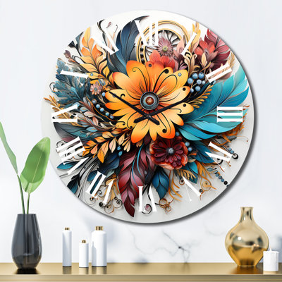 Horloge murale boho