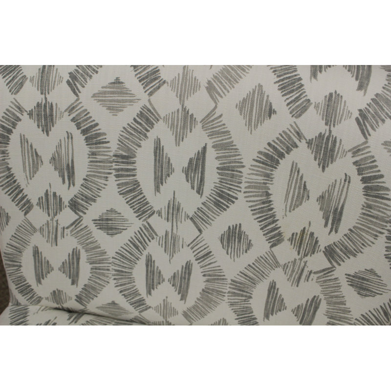Adamski Upholstered Slipper Chair, Light Gray
