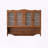 Retro Wall-Mounted Cabinet with Open Hook Rack