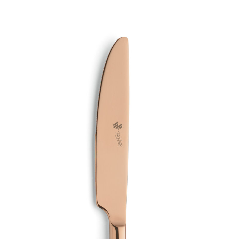 30-Piece Vivendi 18/10 Stainless Steel Cutlery Set for 6 People, Copper