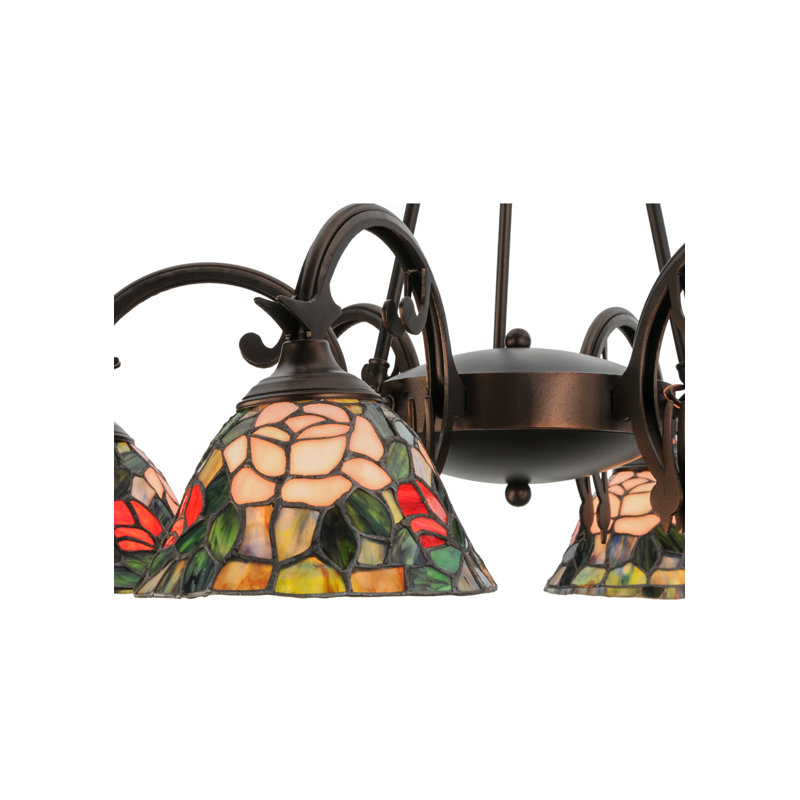 Meyda Tiffany & Stained Glass 6 - Light Chandelier
