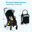 Hockaday Foldable Pet Stroller-615462724