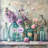 Bottles - White Framed Canvas for Stylish Home Decor