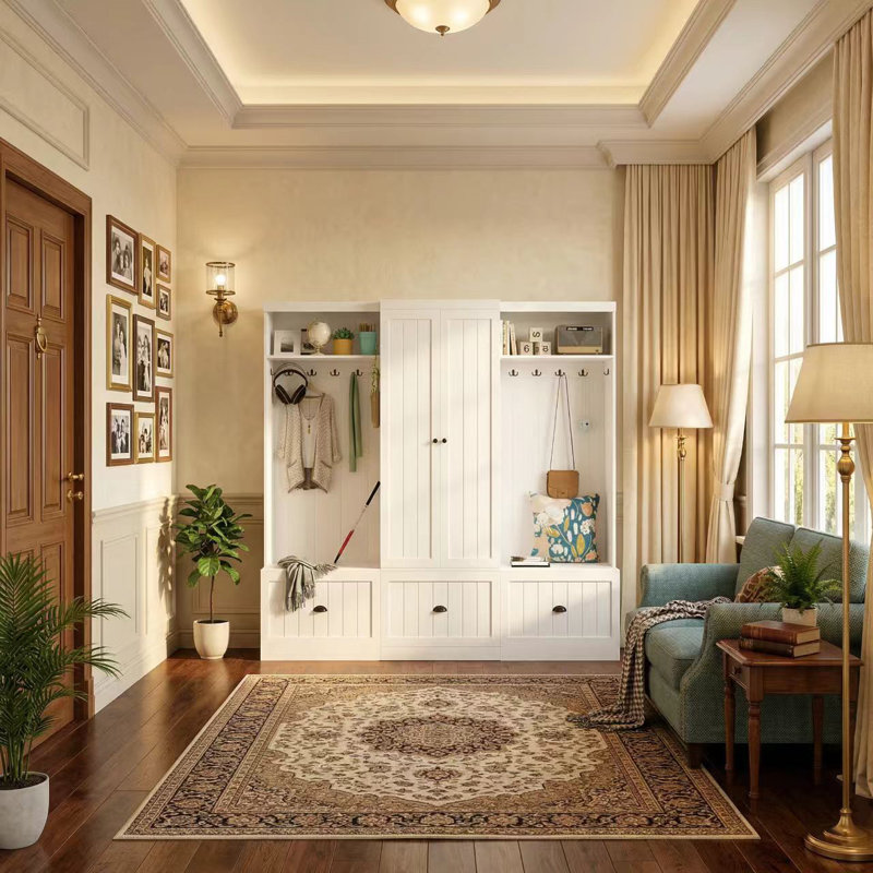 Finneran 84" W MDF Hall Tree