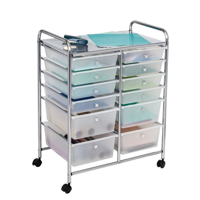 32.09'' H x 25.31'' W Utility Cart with Wheels