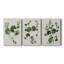 «Forest Foliage on Linen I», toile tendue sur mesure - 3 pièces-252260627