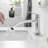 Single-handle Bathroom Faucet with Drain Assembly-96412791