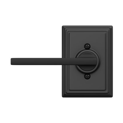 Latitude Lever with Addison Trim Non-Turning Lock