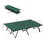 Lit de camping pour 2 personnes pour adultes - 50 "très grand lit pliant portatif pliant avec sac de transport