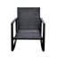 Ensemble de bistro 3 pièces pour patio avec coussin bleu pour jardin