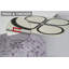Carreau de terrain pelez et collez en PVC 8 po x 8 po