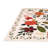 Beige Floral Machine Washable Area Rug with Non-Slip Backing-1703563069
