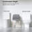 Glossy White Toilet, 1.1/1.6 Dual Flush, Elongated Bowl, Comfort Chair Seat, Height Ceramic Toilet With Flush System, , Height, Soft Close 001