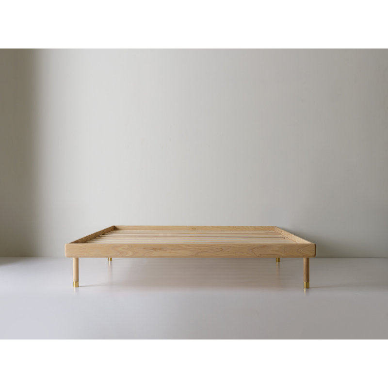 Simple Bed, California King, Ash
