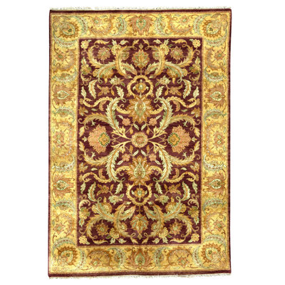 Hand Knotted Wool Oriental Indoor Rug