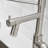 LED Kitchen Faucet With Pull Down Sprayer, Single Handle Single Lever Kitchen Sink Faucet