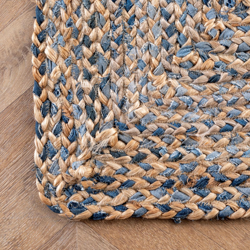 Woodbury Cotton Hand Woven Area Rug, Runner 76 x 244cm