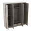 Armoire 4 portes avec 1 tiroir