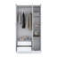 Armoire Wardrobe With 3-Doors