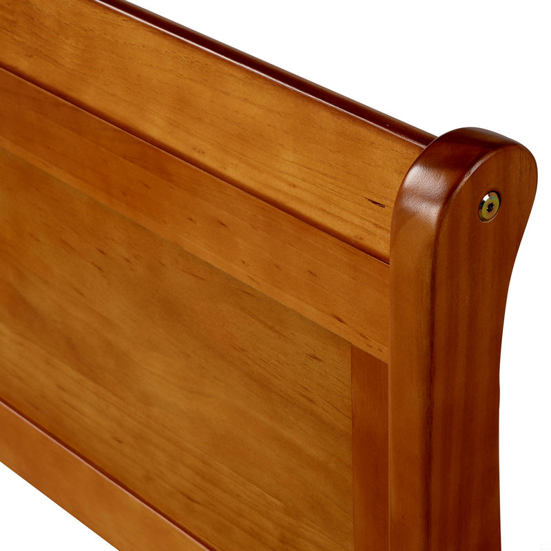 Lit plateforme avec base de lit en bois et lit-bateau