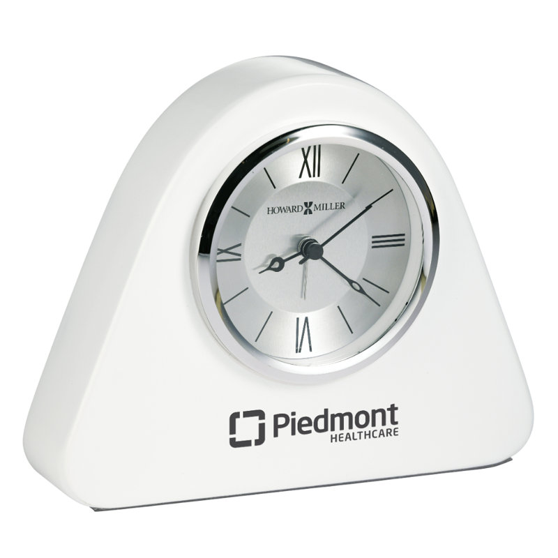 Horloge de table Howard Miller, Argent