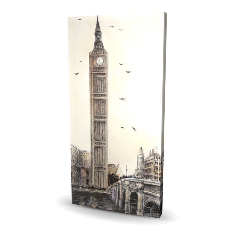 «Big Ben in London» - Illustration magnifique de décoration intérieure