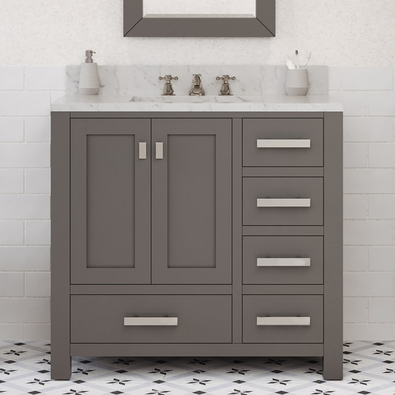 Steve 36'' W Single Vanity, Monarch Blue