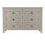 Commode 6 tiroirs en bois-536239702
